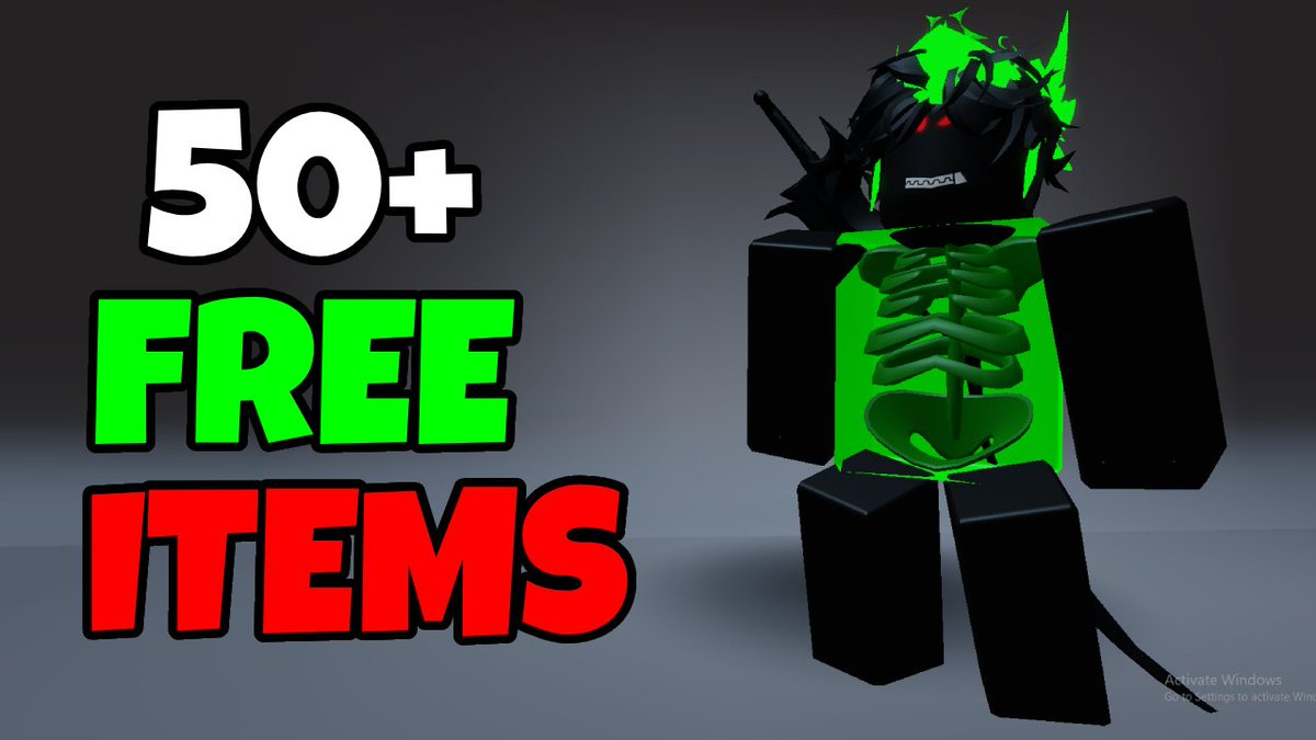 50+ Free ROBLOX Accessories Wanna Get THEM? 👇  youtube.com/watch?v=_CPL-d…