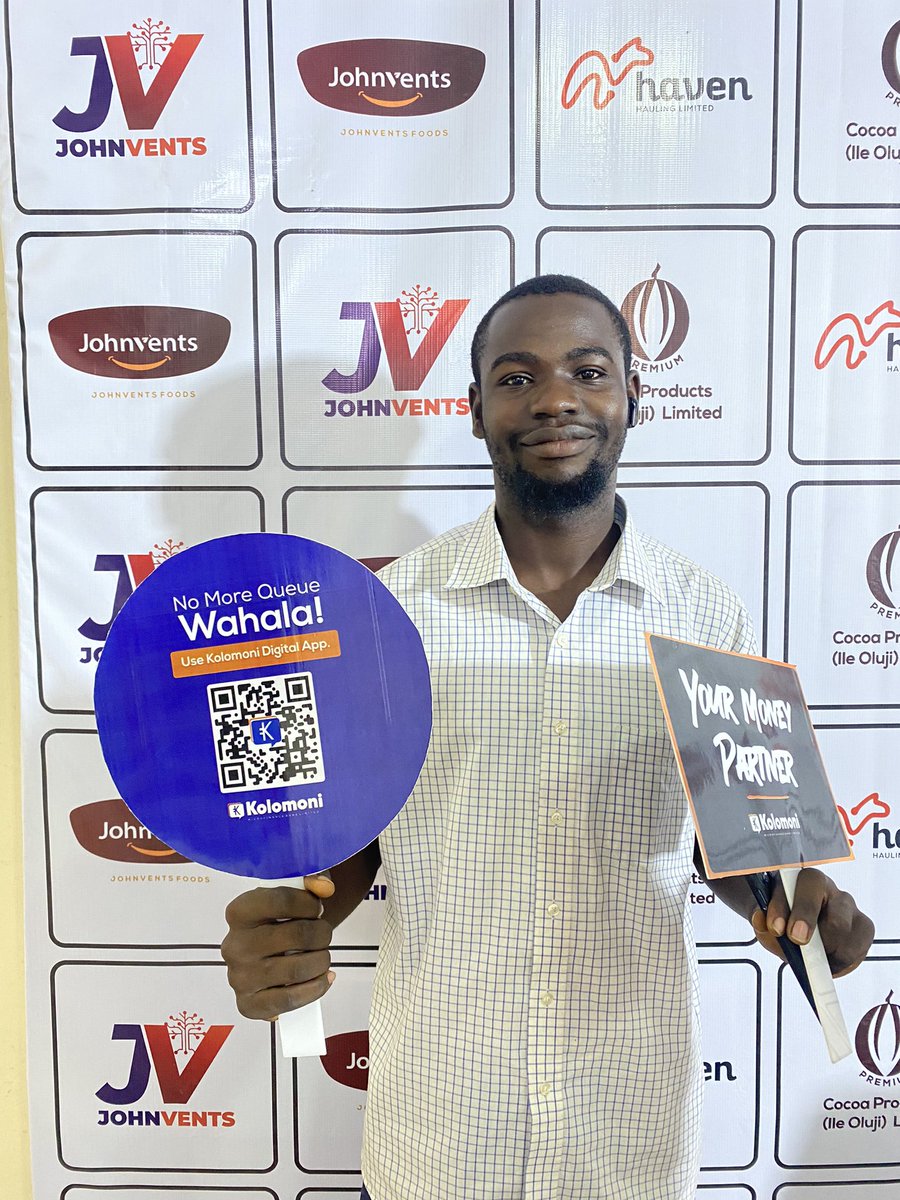 Kolomoni_ng's tweet photo. Get ready to have your mind blown🤩. Your Money Partner has something special coming your way.🫵🏿
Can you guess what it is?
#YourMoneyPartner #InsistOnKolomoni https://t.co/BDRkcCQXGR