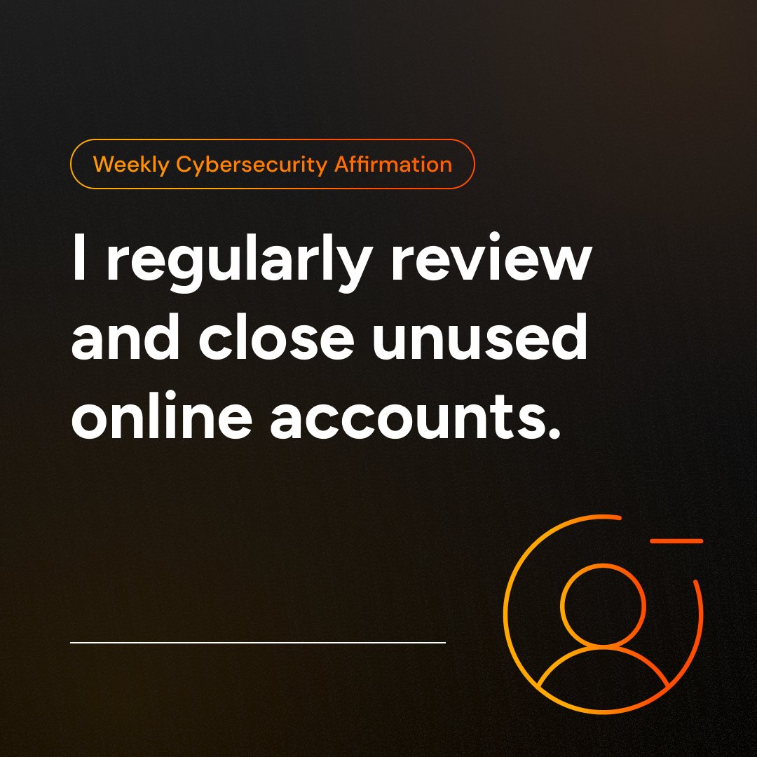 By decluttering our digital presence, we minimize the risk of data breaches and enhance our online security.Take a moment this week to assess your accounts and say goodbye to those you no longer use. Your future self will thank you!

#Cybersecurity #StaySafeOnline #DigitalHygiene