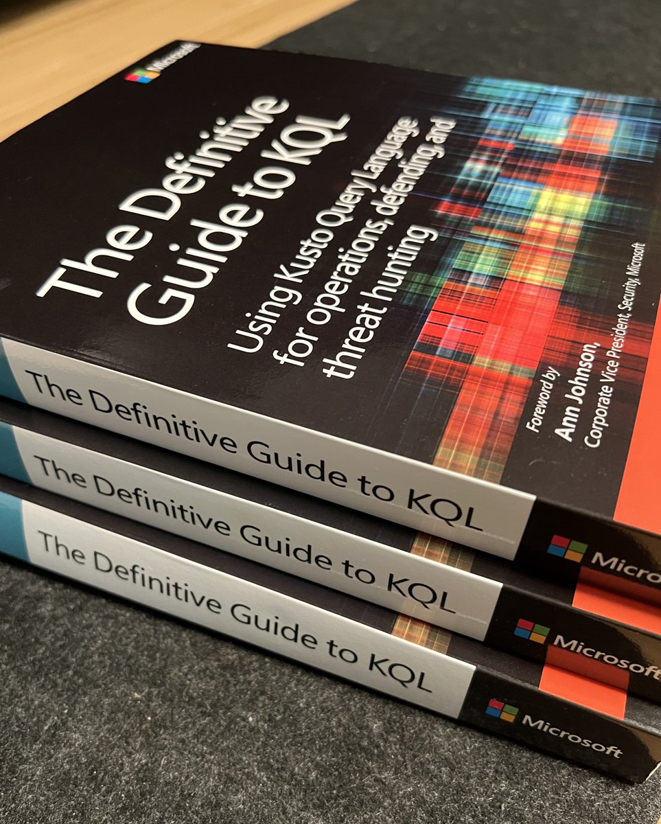 UgurKocDe's tweet image. The Definitive Guide to KQL - Giveaway

I have three copies of this book to give away!

To participate:

1⃣ Like and Retweet this post.
2⃣ Comment below with your most recent use case where you used #KQL.

I will randomly select three winners this Friday and cover all the…