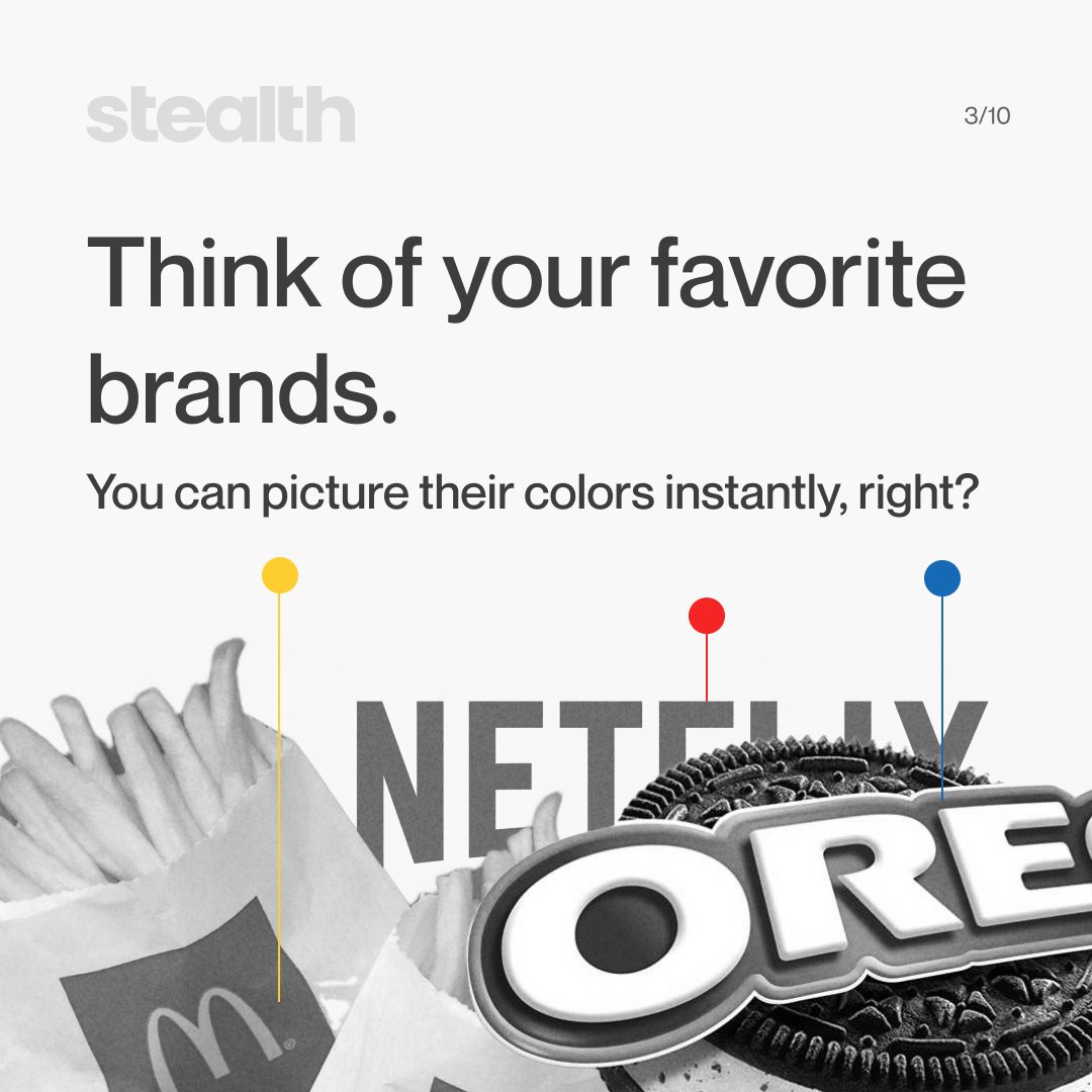 Stealth_Design_'s tweet photo. With the right approach, understanding the complex play of colors within your brand's identity can be a game-changer!

#designtips #brandidentity #creativedesign #webdesign #design https://t.co/OyYn8HnET5
