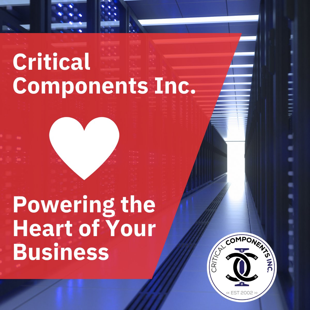 Powering Your Business Since Day One! With 20+ years of expertise, Critical Components Inc (CCI) delivers reliable power and cooling solutions. Trust us to keep your operations smooth. Discover the difference today! #PoweringSuccess #CCI #20Years