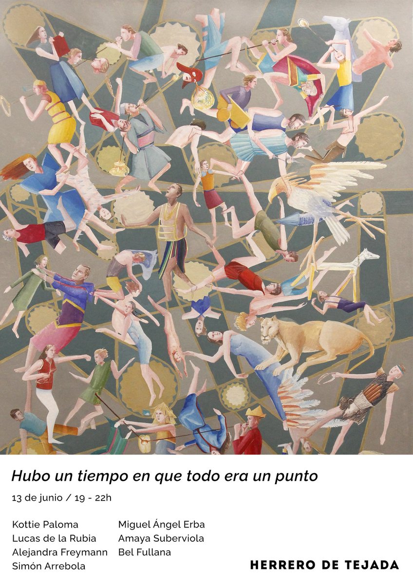 El próximo jueves a las 19:00 se inaugura la exposición colectiva "Hubo un tiempo en que todo era un punto" en <a href="/herrerodtejada/">Herrero de Tejada</a>
Os esperamos

#simonarrebola
#herrerodetejada