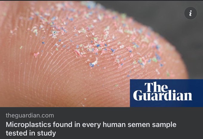 Mmm YES fill me with your microplastics Daddy 😏 https://t.co/4TAHUehghx
