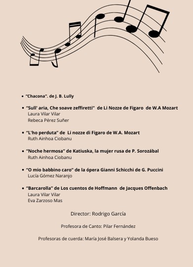 CPMCastellon's tweet photo. La Orquesta de Cuerda y el Departamento de Canto han preparado un bonito concierto para finalizar el curso. Os esperamos este viernes, 14 de junio https://t.co/HcFfvQS2d8