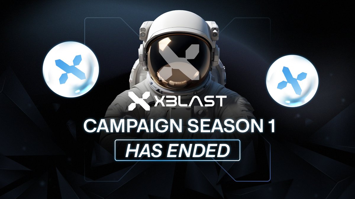 📢The xBlast Campaign Season 1 Has Officially Ended

What's next❔

- We will check the campaign, there are some tasks that require manual review. Please allow us around 5 days for the final result.
- The RM100 will automatically airdropped for eligible accounts.
- xBlast