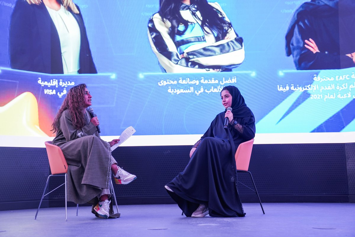 GCONEvents's tweet photo. لقاء #ShesNext مع اللاعبة @Najjd02 في #GCONight 😍
#visashesNext #GcoNight
@VOV_XP
@VisaCEMEA https://t.co/DoJJfSj9xh