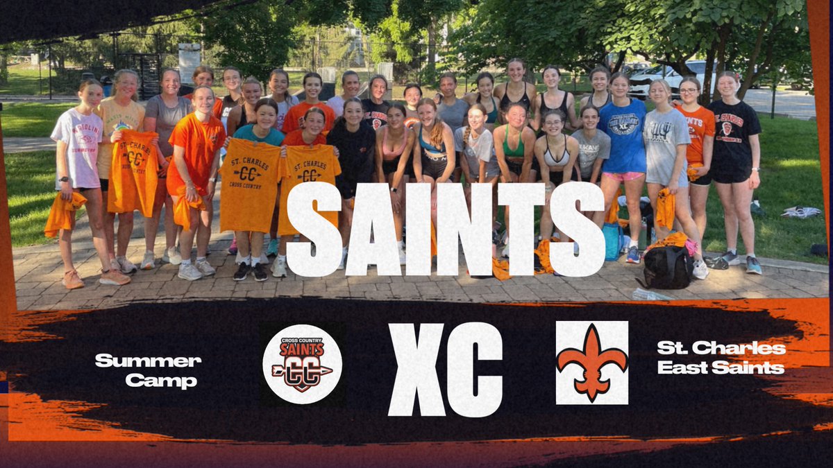 STCE_CC's tweet photo. Day 1 is in the books and it was a great one! Lots of new faces and several kids joining xc from our track team this season! Looking forward to this group working hard all summer long. Still time to register and join us! 
#inforthelongrun https://t.co/qzHPhAFbBj