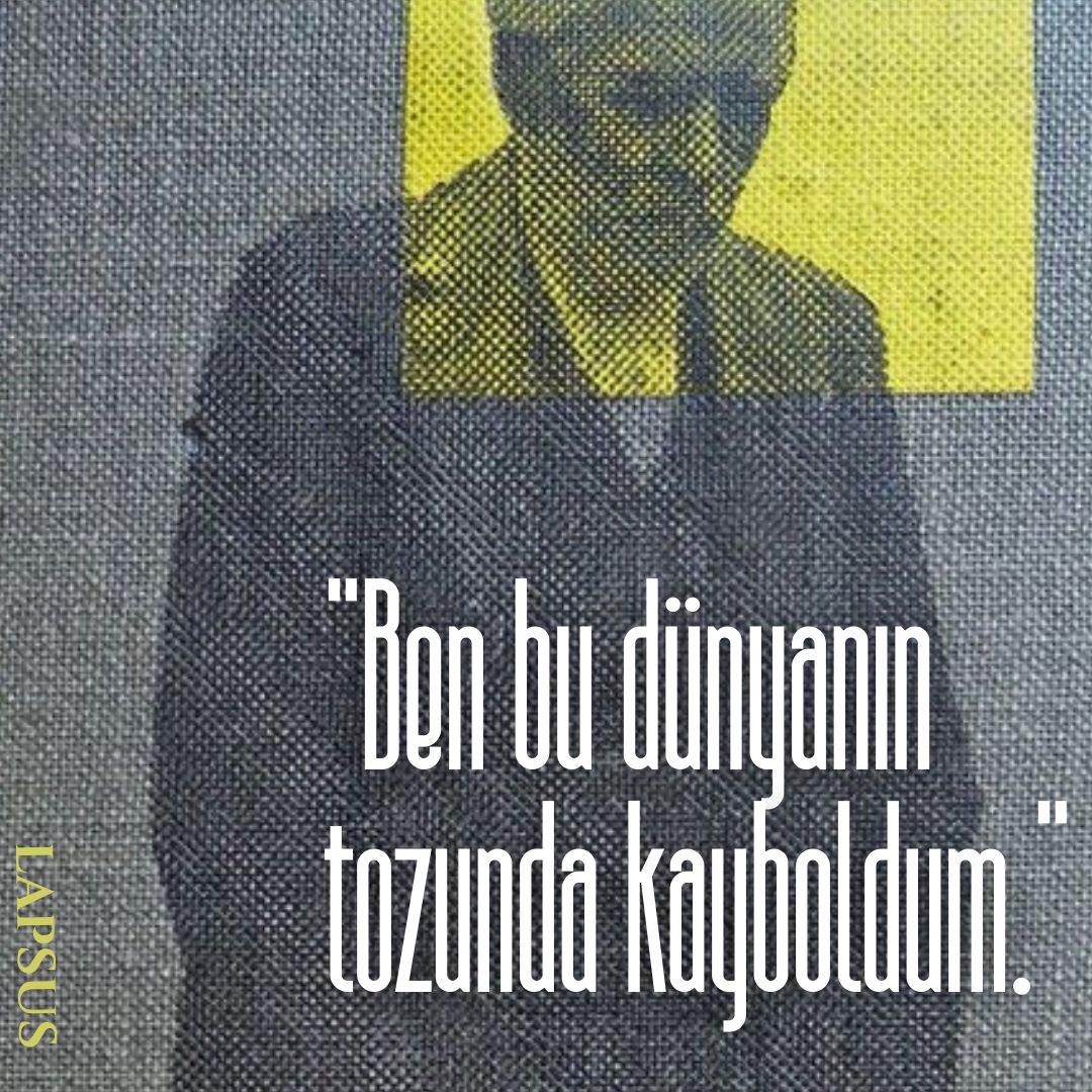 Lapsus Dergi (@lapsusdergi) on Twitter photo "dedim ki insan geçimsiz bir varlıktır
bazen kendiyle bile kavgalı
aklımda kaldıkça bu acı
ne maviler kalacak bir gün
ne ağların özgürlüğü
kendi yaramın kurdu olacağım."
Hakan Yiğit 
•Kayıp• 
lapsusdergi.com/2024/06/01/kay…
#şiir #pazar #kayıp #Lapsus #Lapsusheryerde  #dergi "dedim ki insan geçimsiz bir varlıktır
bazen kendiyle bile kavgalı
aklımda kaldıkça bu acı
ne maviler kalacak bir gün
ne ağların özgürlüğü
kendi yaramın kurdu olacağım."
Hakan Yiğit 
•Kayıp• 
lapsusdergi.com/2024/06/01/kay…
#şiir #pazar #kayıp #Lapsus #Lapsusheryerde  #dergi