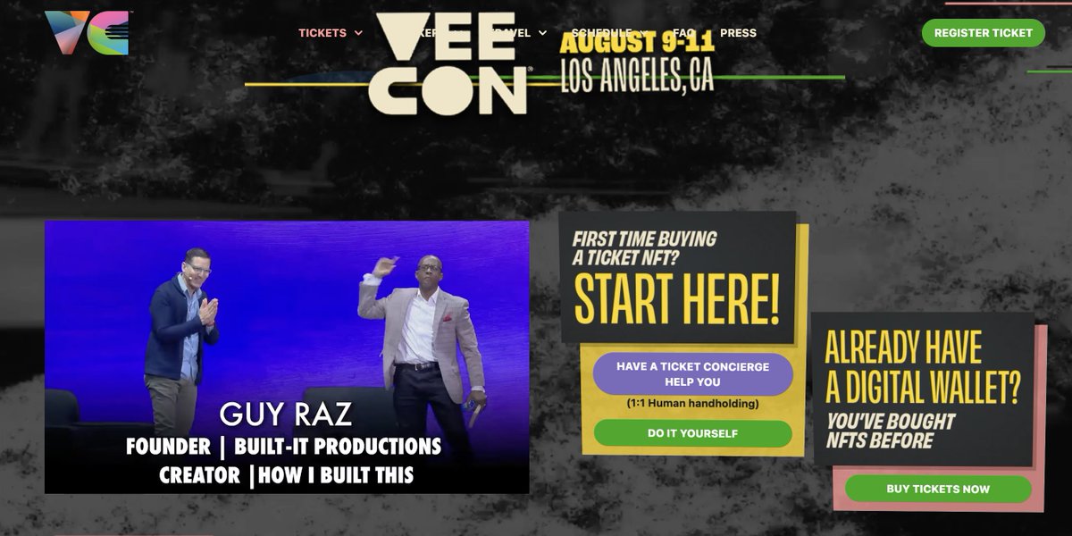 garyvee's tweet photo. WHat are you doing August 9-11th ?

whos coming to @veecon ? 

get tickets here - > https://t.co/P9uy6wNiox https://t.co/QYax30edbm