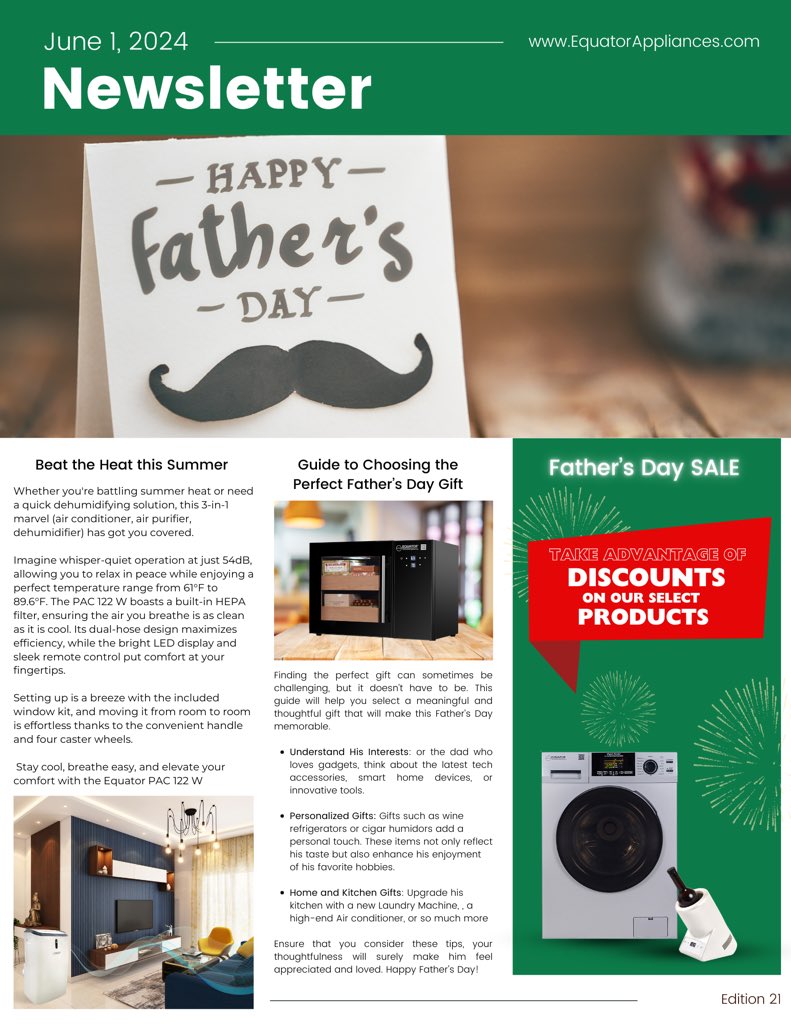 equator_aa's tweet photo. Check out what’s new at Equator! 📰

#equatorappliances #news #blogs #forbes #press #lowes #discount #sales #memorialday #newyorktimes #wayfair #homedepot #lowes #walmart #newsletter #discoverpage https://t.co/slwgMwbUSt