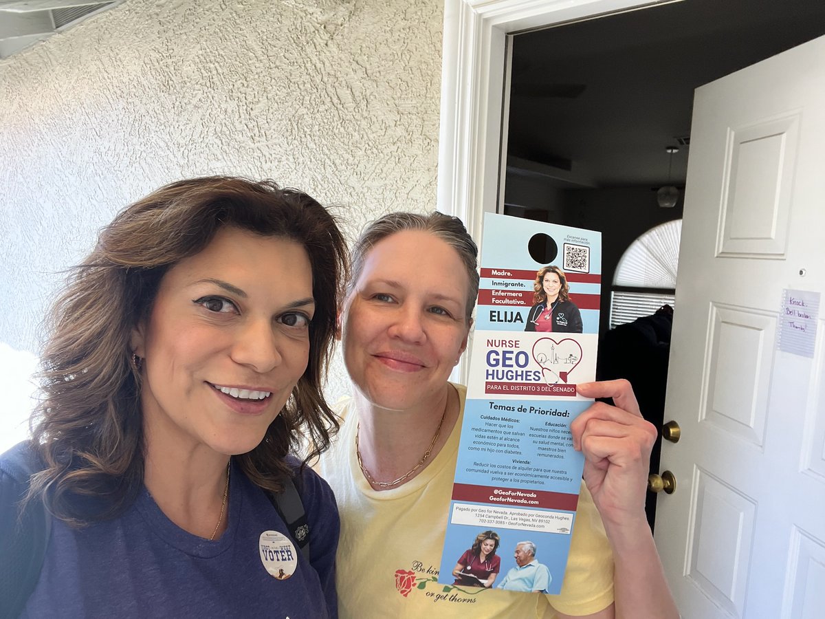 I’m running for SD3. I pledged to reject PAC donations from large corporations &amp; their lobbyists. We deserve leaders who will fight for our families, kids, seniors &amp; neighborhoods – not for the bottom line of big companies. As your state senator, I’ll fight for you. #GeoForNevada