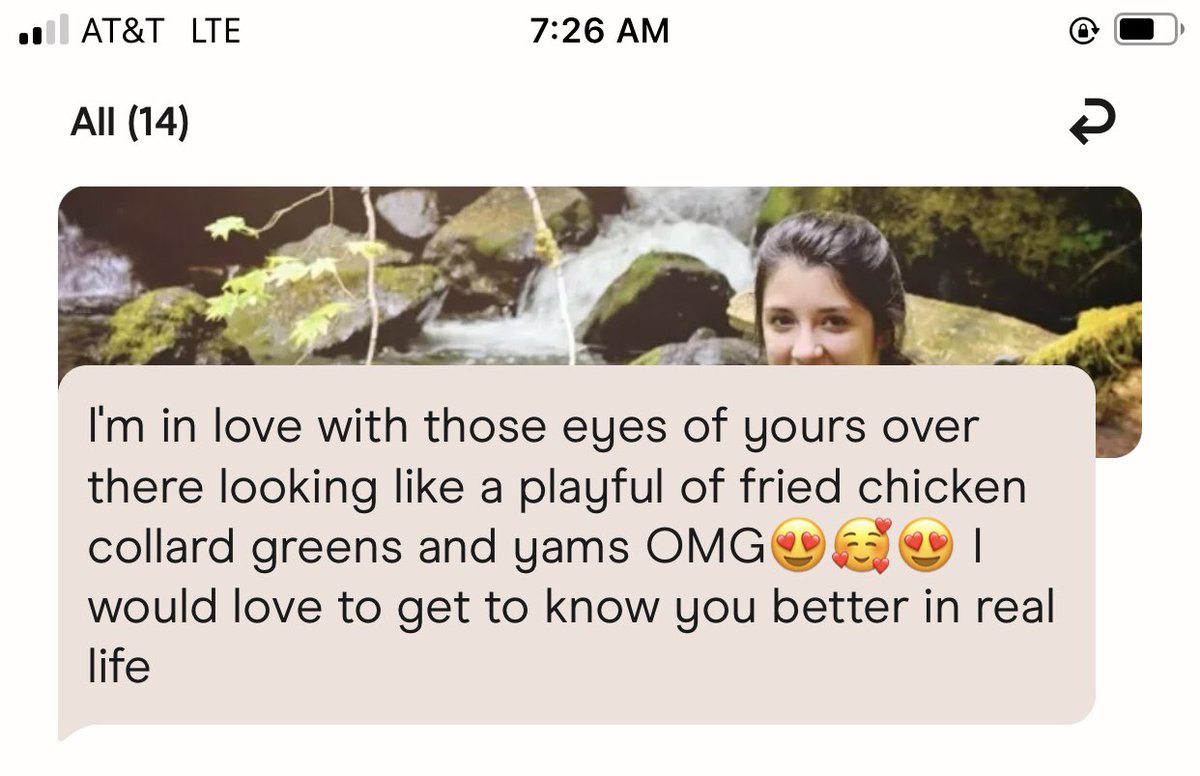 Dating apps are just so fun. #Hinge #Cringe
