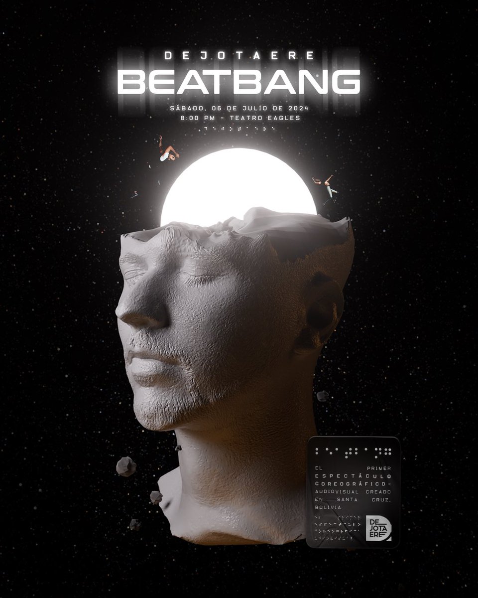 dejotaere's tweet photo. DEJOTAERE: BEAT BANG 💫🚀 06.07.24 • 8:00P.M. • Teatro Eagles #SantaCruz #Bolivia https://t.co/l8QDofp4pP