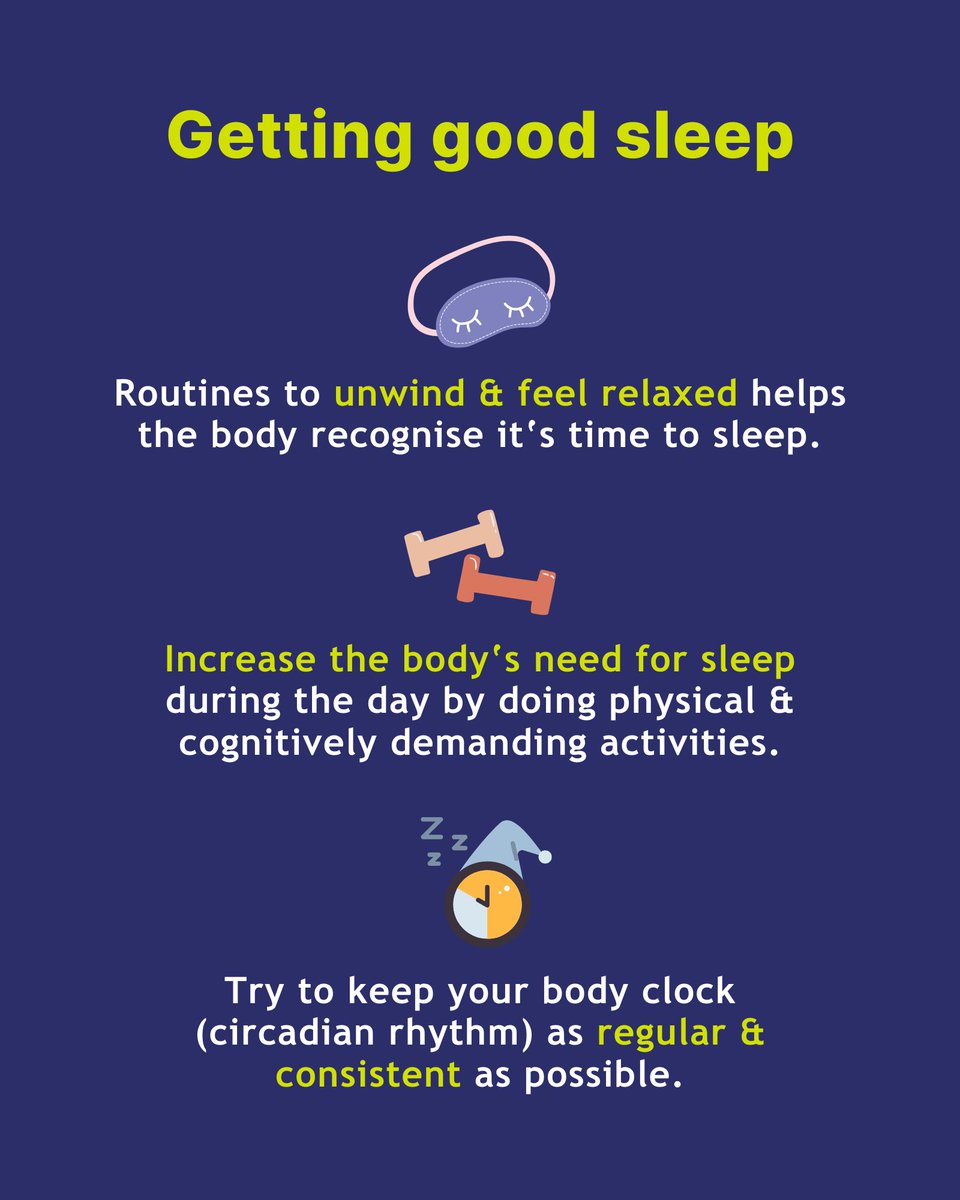 HealthTalks1's tweet photo. Around 70% of teenagers don't get the recommended 8-10 hours of sleep per night... 🥱

Sleep is extremely important for health &amp; wellbeing, especially in teenagers!

Our YHCs from Buxton School recently did a fantastic campaign on the importance of sleep.

Well done Champions! 👏 https://t.co/vS2YnI4foZ