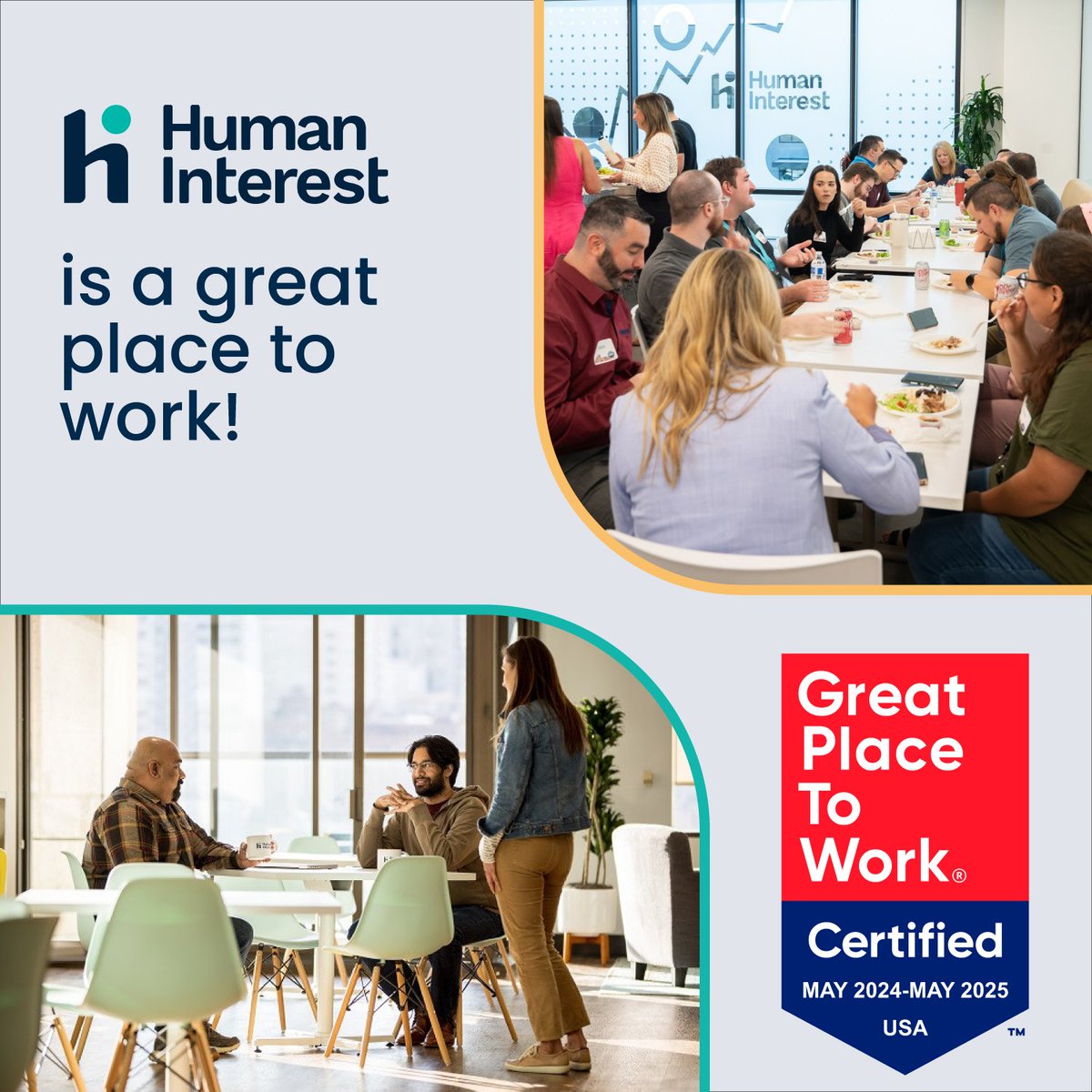 🎉 We’re excited to announce we made the list of Fortune Best Workplaces in the Bay Area and are a Certified Great Place to Work (two years in a row!) And yes, we’re hiring! Check out our open opportunities on our careers page: bit.ly/3XcvF5C