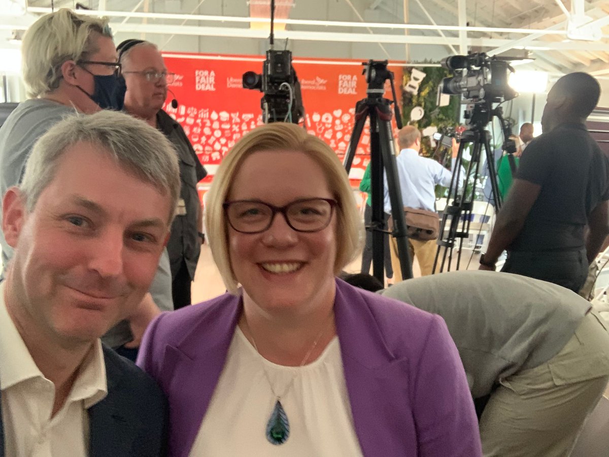 Delighted to join Ed Davey in London to launch our manifesto. It was a privilege to be there alongside colleagues as the <a href="/LibDems/">Liberal Democrats</a> published a manifesto that would really deliver for the people of #Guildford and our villages.

#ForAFairDeal