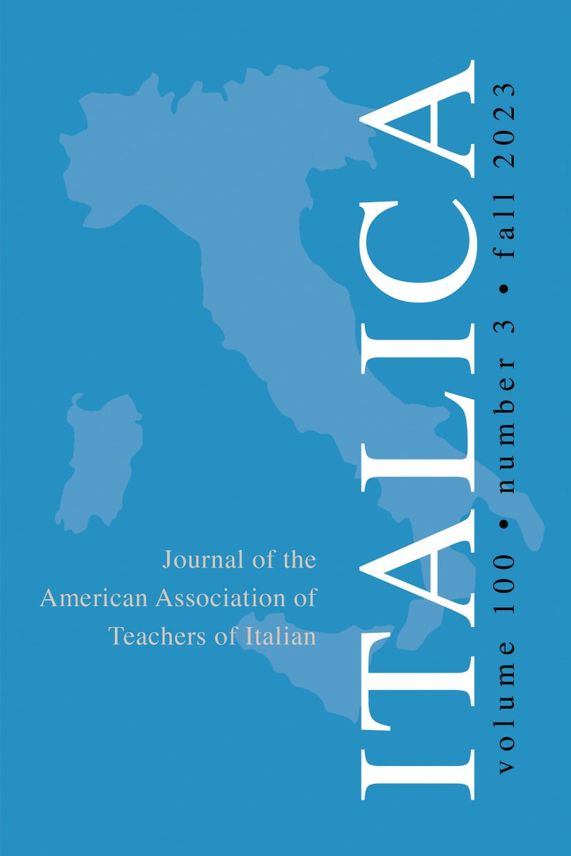 Illinois Press (@illinoispress) on Twitter photo Italica Vol. 100, Iss. 3 is a SPECIAL ISSUE! "Real Women and Imagined Femininity: Images of Womanhood in Modern Italy" is guest edited by <a href="/itsdrmanuela/">Manuela Di Franco</a> and <a href="/SDelmedico/">Sara Delmedico</a>. Featuring @lu_aiello16, @SilviaPizzirani, <a href="/AlessiaJM/">Alessia J. Mingrone</a> & more! cc: <a href="/gssummer/">Giovanna Summerfield</a> <a href="/AATItalian/">AATI talian</a> scholarlypublishingcollective.org/uip/ital/issue… Italica Vol. 100, Iss. 3 is a SPECIAL ISSUE! "Real Women and Imagined Femininity: Images of Womanhood in Modern Italy" is guest edited by <a href="/itsdrmanuela/">Manuela Di Franco</a> and <a href="/SDelmedico/">Sara Delmedico</a>. Featuring @lu_aiello16, @SilviaPizzirani, <a href="/AlessiaJM/">Alessia J. Mingrone</a> & more! cc: <a href="/gssummer/">Giovanna Summerfield</a> <a href="/AATItalian/">AATI talian</a> scholarlypublishingcollective.org/uip/ital/issue…
