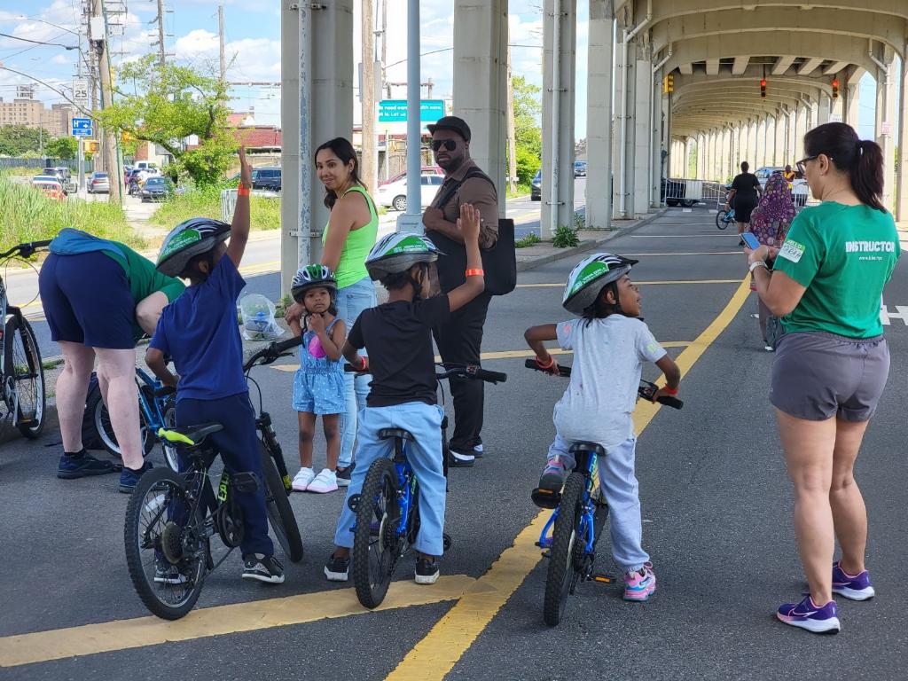 NYC_DOT's tweet photo. Mark your calendars! The next Bike the Block will be Sun, 6/23 at Kensington Plaza. Come for free bike repairs, riding lessons &amp; more.
And thank you to @riserockaway @UnlimitedBiking @bikenewyork @GetWomenCycling @CMBrooksPowers for Saturday's Bike the Block in Queens! https://t.co/ZNvvozbApw