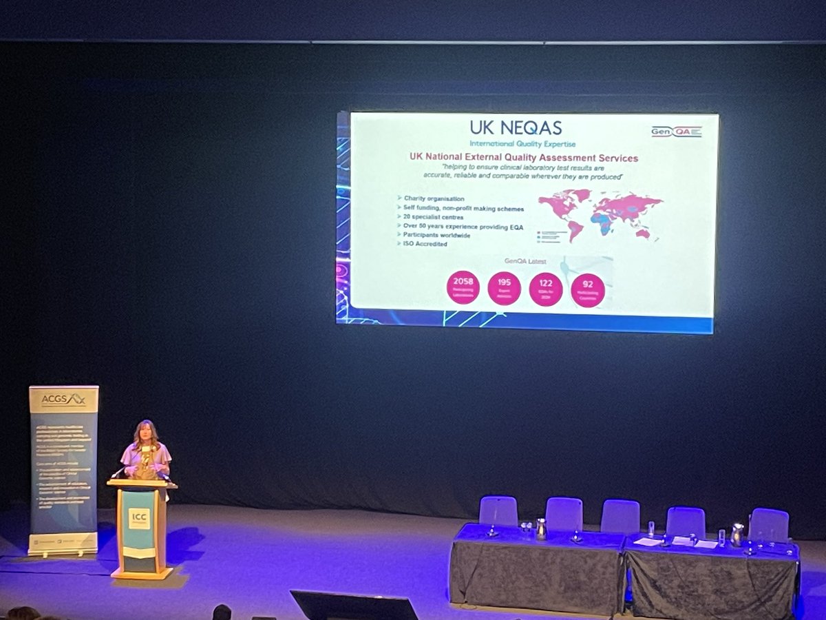 Sandi Deans gave an informative update on “EQA for the end to end genomic pathway”