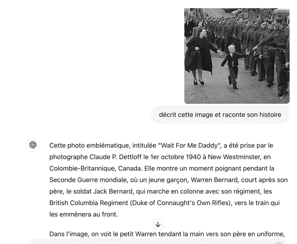 outilstice's tweet image. 4️⃣ 🌍 #ChatGPTVision rend l&apos;histoire et la science plus vivantes ! 📜🔬 Soumettez des images pour obtenir des analyses approfondies et un contexte enrichi. 🕵️‍♀️ #HistoireInteractive #ScienceVisuelle