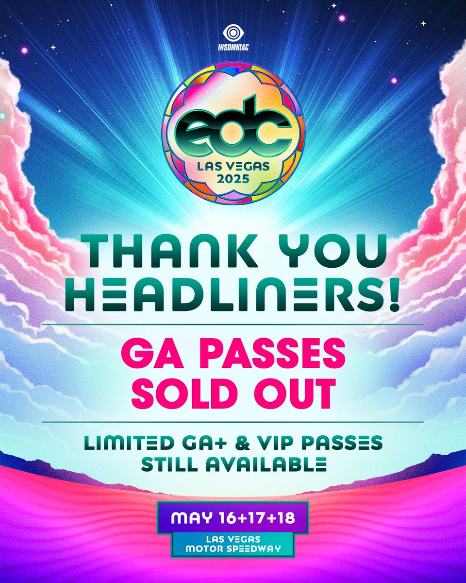 EDC Las Vegas tweet media