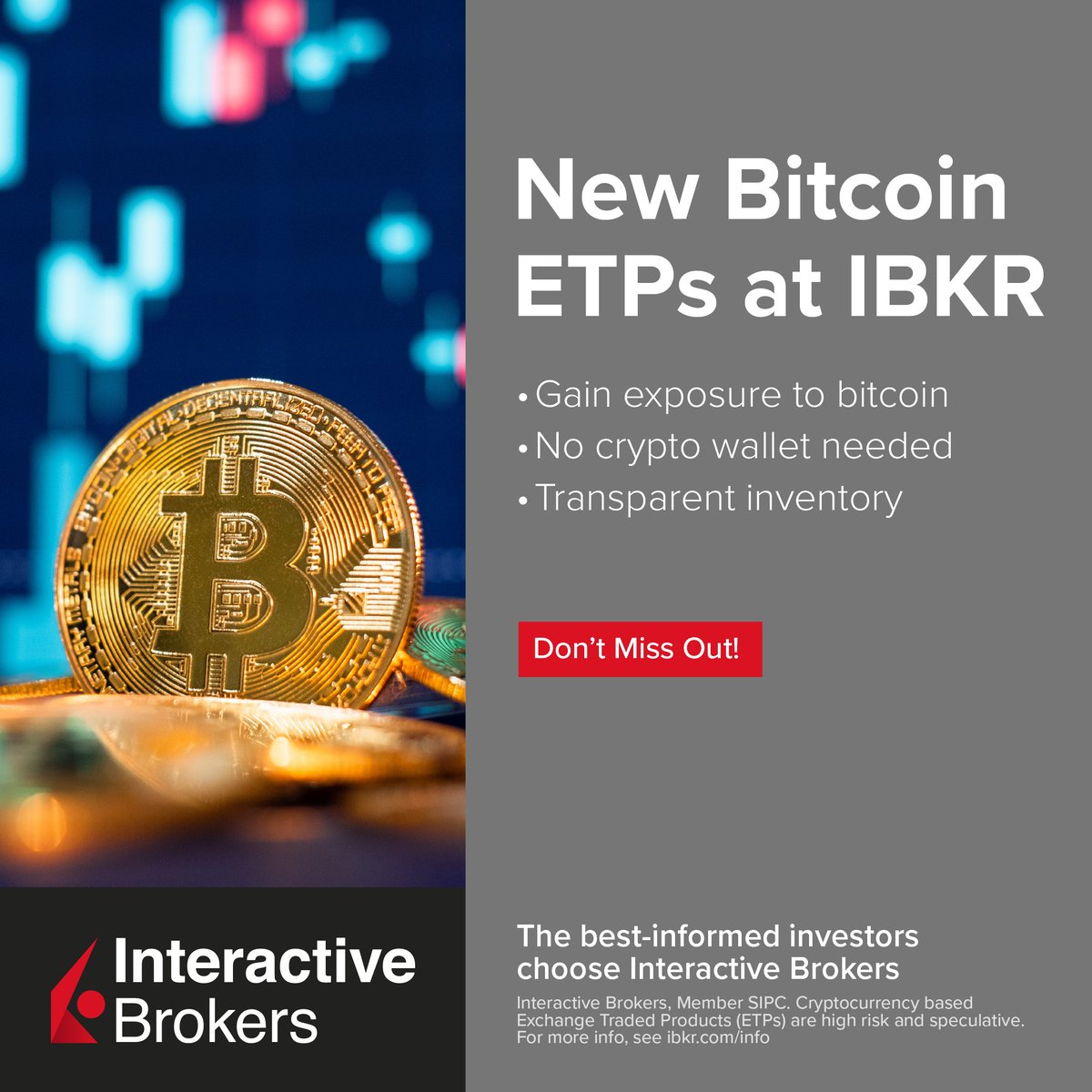 ⚡ Upgrade your investment game: #Bitcoin ETPs are now available at IBKR:  https://t.co/uiWDezYZhW