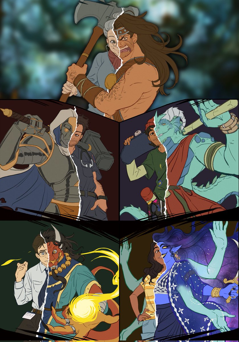 Going through an old notebook &amp; I found a page from our  <a href="/RunningFeyWild/">🍄🌿 Running Fey Wild 🌿🍄</a> campaign 🤣.

Specifically a page of rhymes for a poetry slam/rap battle against a smelly gnome.

Good times. 

youtu.be/ug-9_8S073I?si…