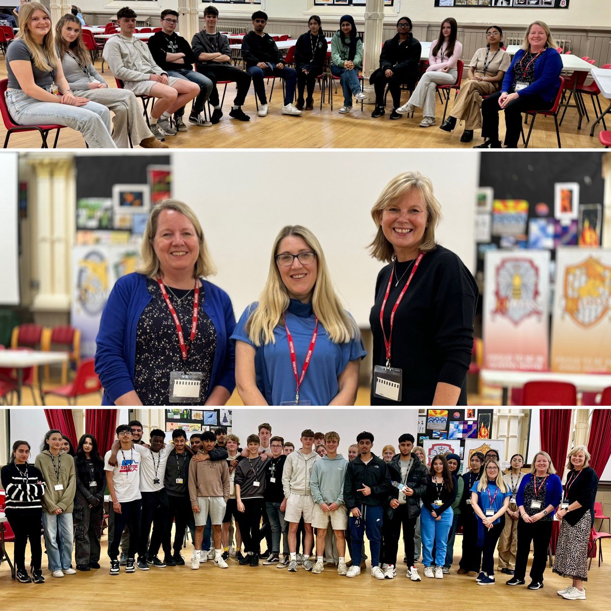 Our Sixth Form leaders, house officials and prospective Medicine, Law and Oxbridge applicants had a fantastic afternoon working with @AspireDevelop today on public speaking and interview prep. Thank you so much to Alison, Leah and Sally for all their invaluable professional help!