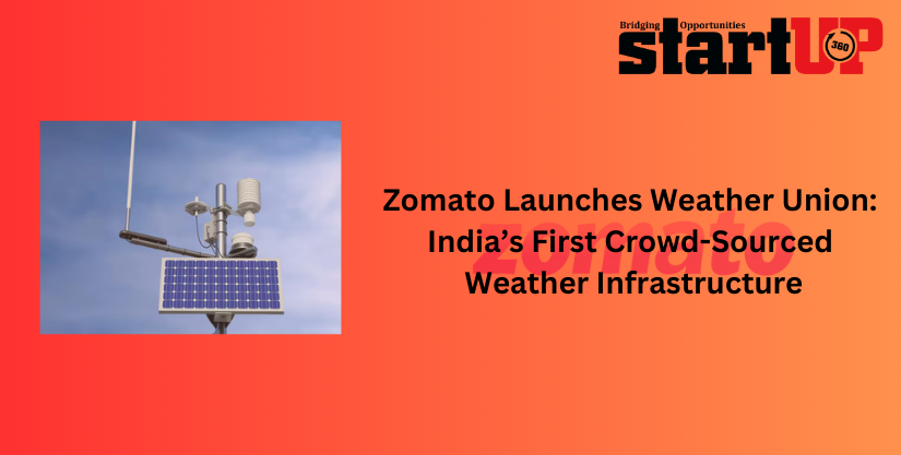 startup360mag's tweet photo. Zomato Launches Weather Union: India’s First Crowd-Sourced Weather Infrastructure: Zomato CEO Deepinder Goyal has unveiled a groundbreaking initiative called Weather Union, which represents India’s first crowd-sourced weather infrastructure. Developed 
… https://t.co/29HIg78w3F https://t.co/yOSgHQbHAy