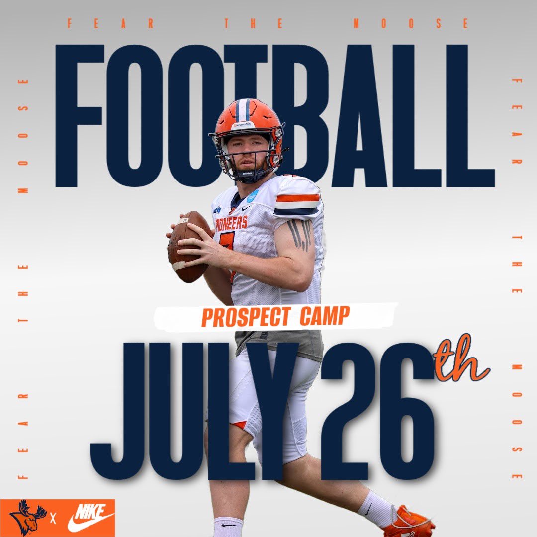 Are you ready to showcase your #Uncommon skills to college coaches? 

Join us for the Utica Football Prospect Camp. 🟠🫎

🗓️: July 26th

📍: Gaetano Stadium

Register Today⬇️: tntfootballcamps.com

#FearTheMoose #UticaGuy