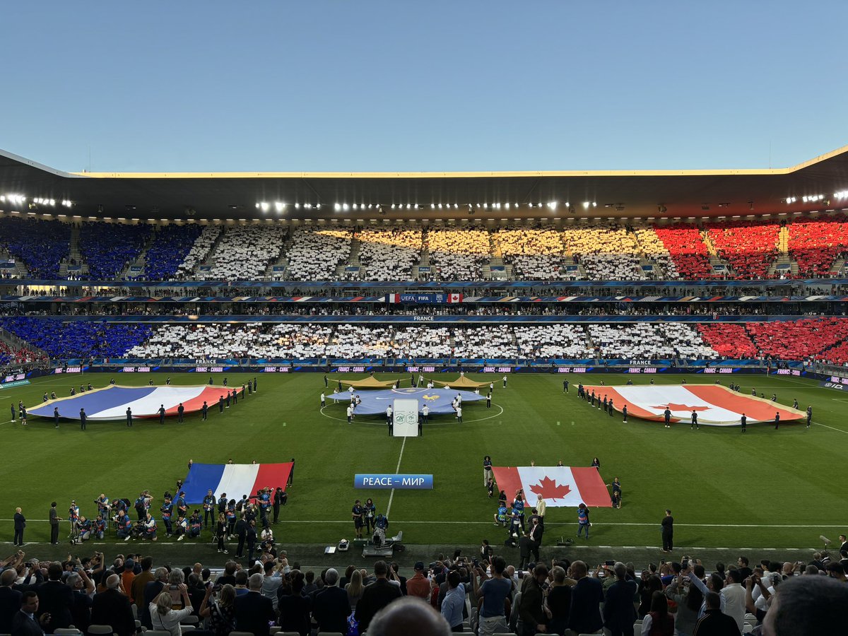 Belle soirée au Matmut Atlantique pour supporter l’Equipe de France 🇫🇷