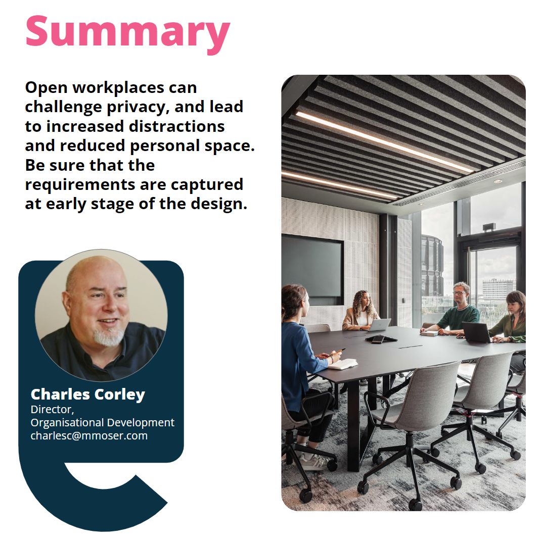 OptimumWorkplce's tweet image. but, at the same time, distractions are at a record high. People need to move fluidly throughout their day between team space and private (or at least non-distracted) space. 

Let’s take a brief look. 

#WorkplaceWellness #PrivacyAtWork #HybridWork #Workplace #WorkplaceDesign