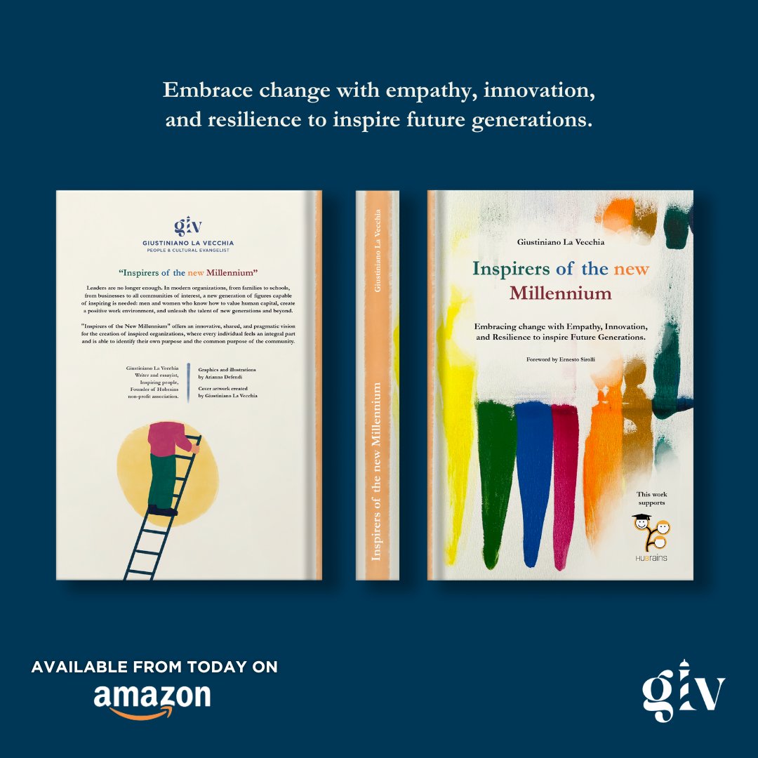 📚✨ Exclusively available on Amazon in eBook and paperback formats amzn.eu/d/hWwlVEG

Foreword by Ernesto Sirolli

#inspirers #newgenerations #startup #startupper #book #empaty #talent #future #eBook #emotionalintelligence #empatia #imprese #hr #people #culturalgrowth