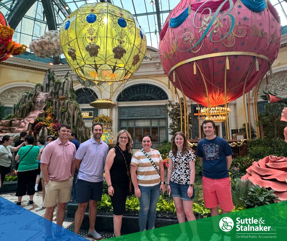 SuttleCPAs's tweet image. Some of tax team enjoyed the Allinial Global Engage Conference in Las Vegas last week! 🎲
-
It was an awesome week of connecting with others in the profession, continuing education, and having new experiences. 💼

#TeamSuttle #CPAs #WV #PublicAccounting #AllinialGlobal