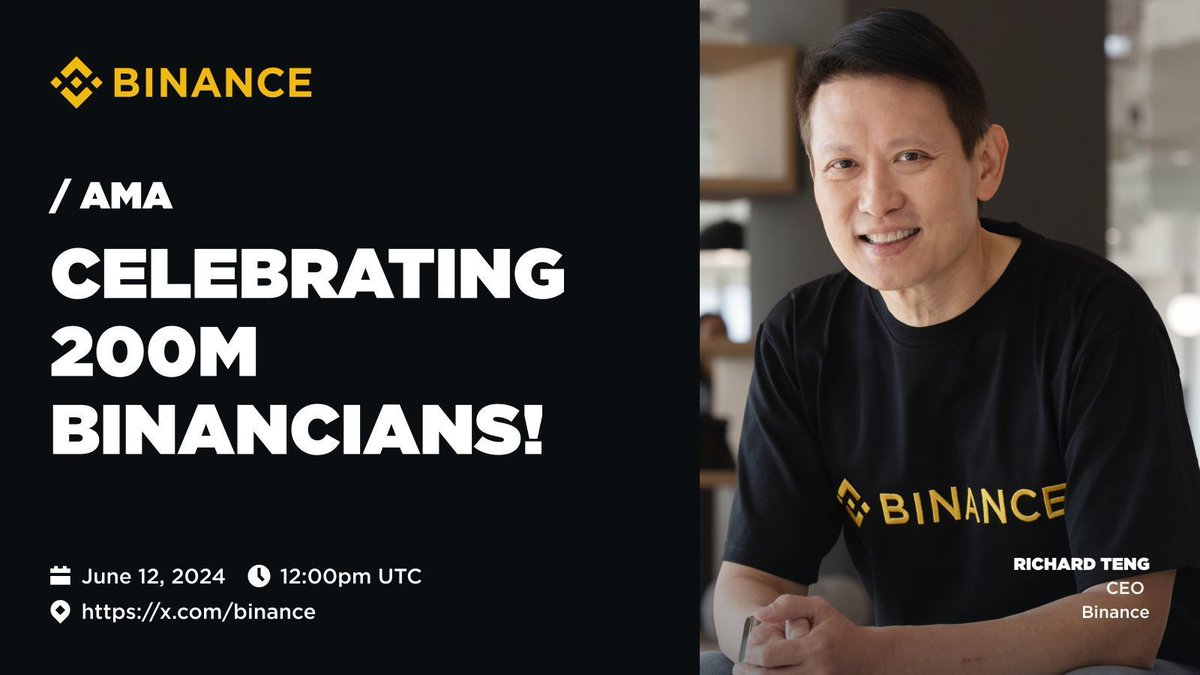 Binance tweet media