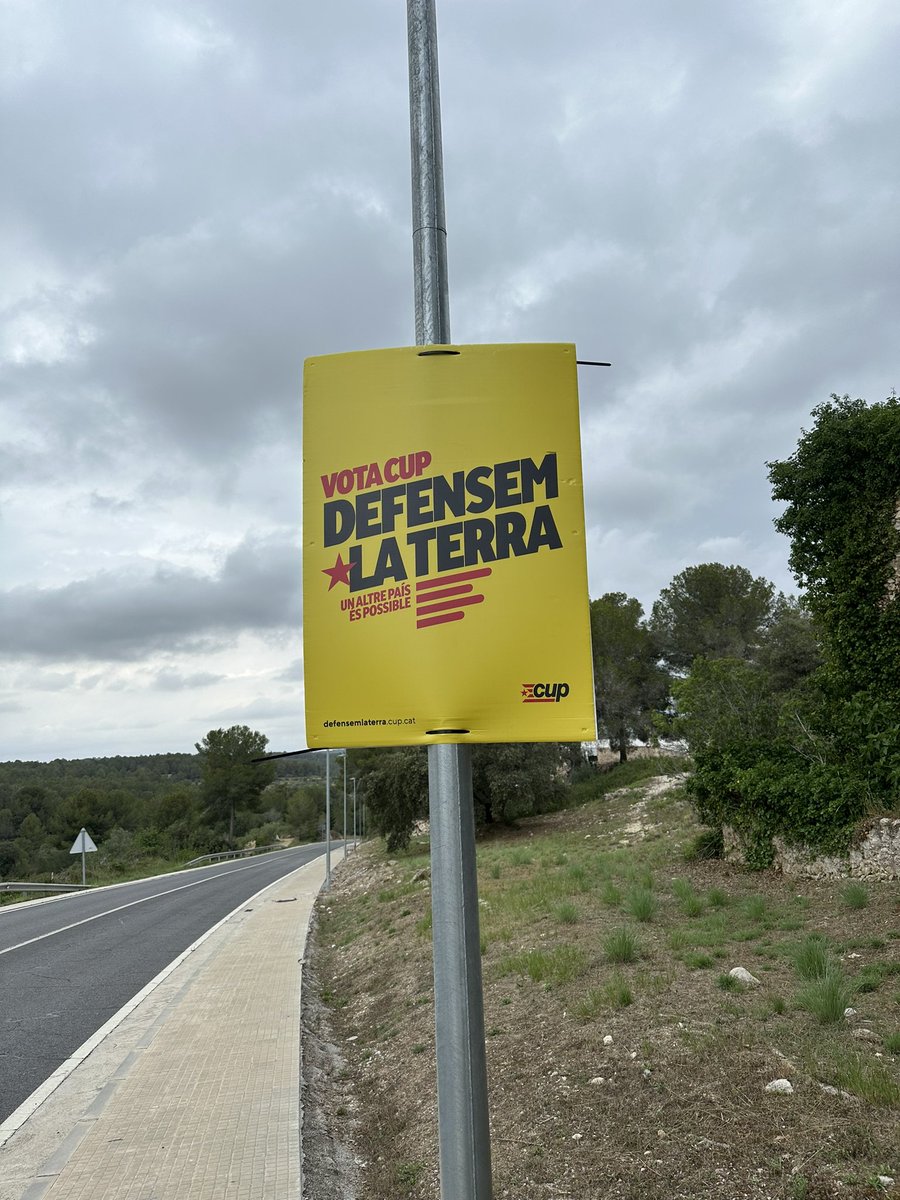 eduardpadro's tweet photo. La CUP deu tenir clar que hi haurà noves eleccions, que ja no retira els cartells https://t.co/YNTa1qsSpm