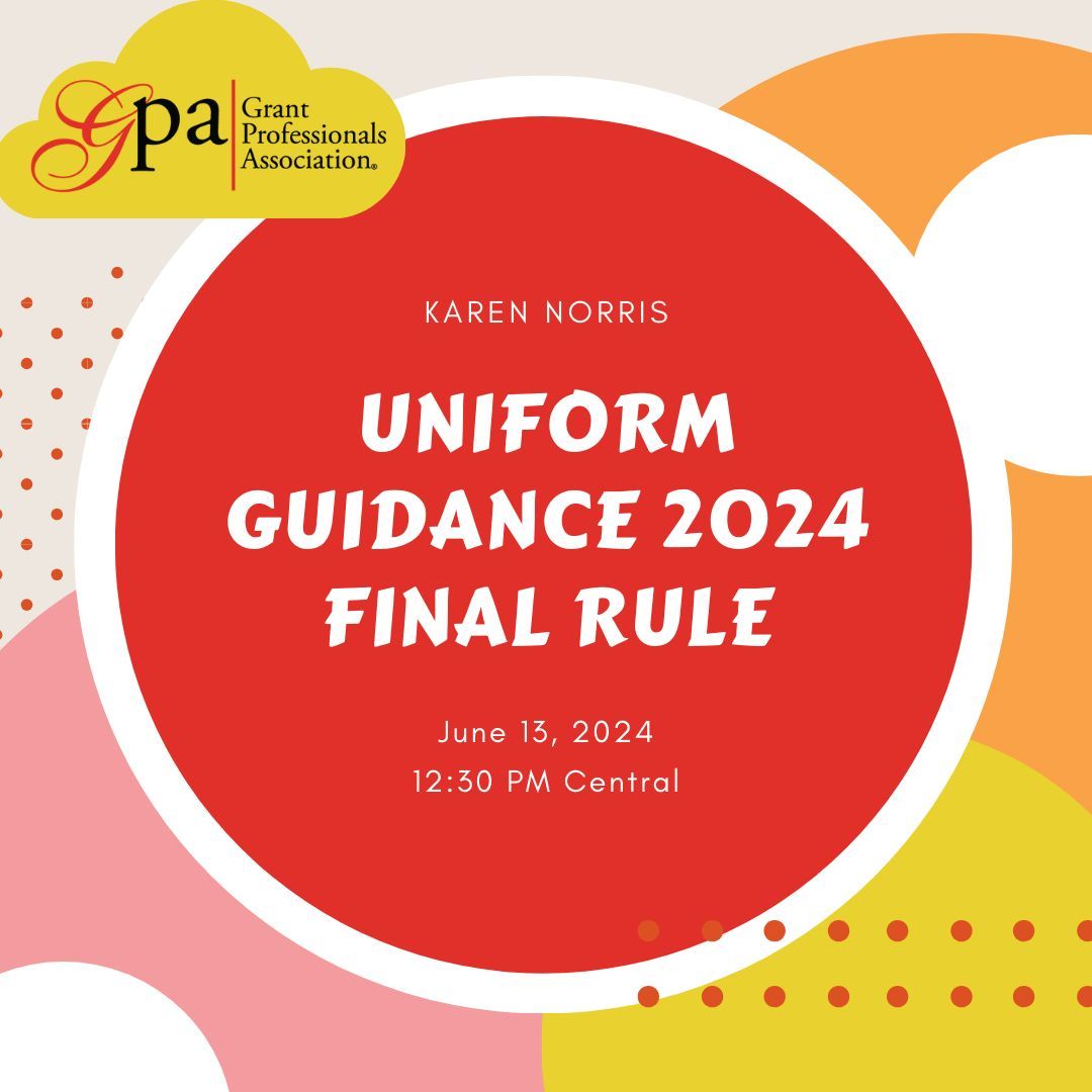 GPANational's tweet photo. This is a not-to-miss webinar for anyone who works with federally-connected grants! https://t.co/bLpLSFxPIw #FederalGrants #GrantPros #Grants #FederalMoney https://t.co/KwKXgDQTt8