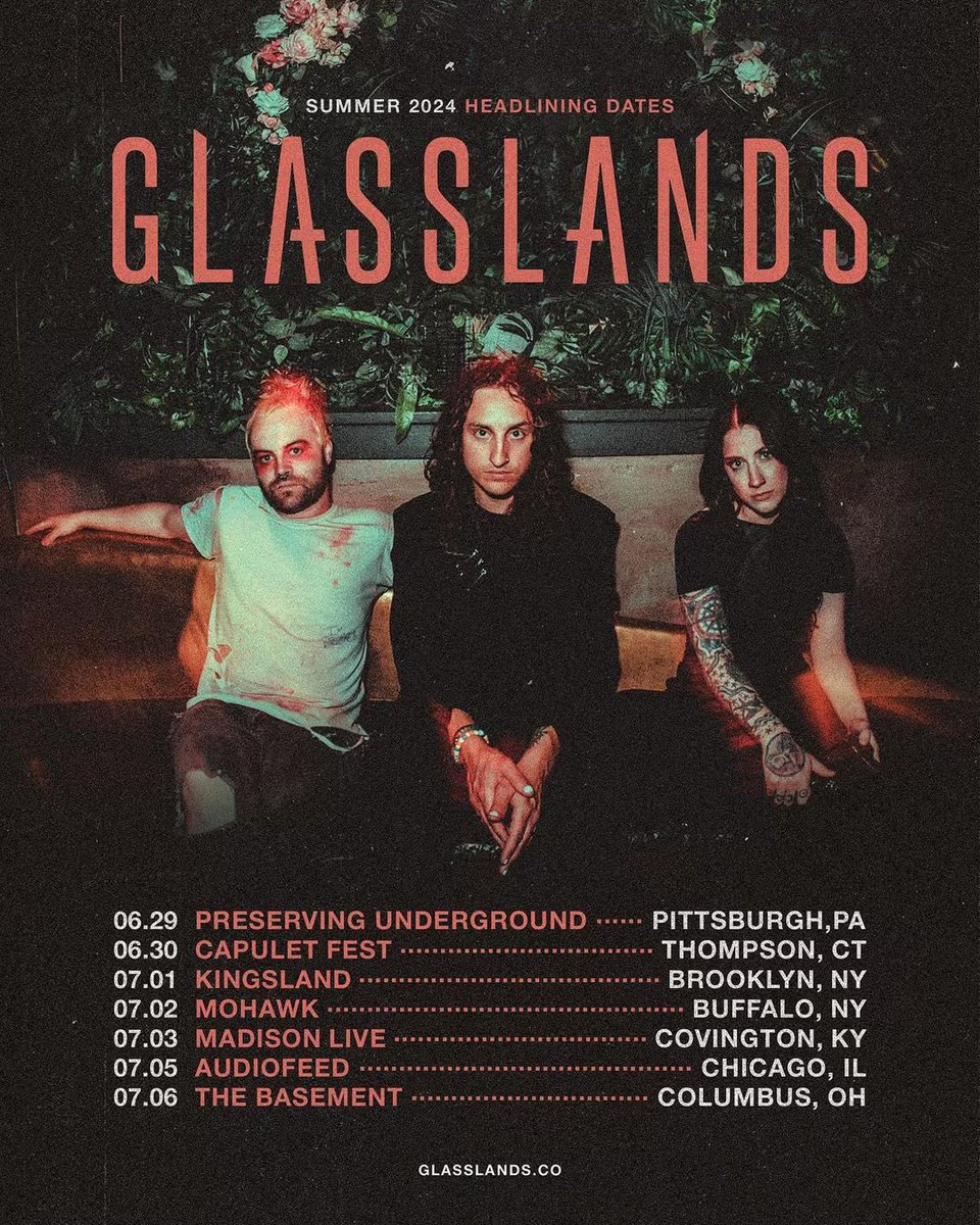 Get ready for <a href="/GLASSLANDSband/">Glasslands</a> this summer ☀️
