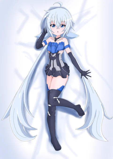 抱き枕カバー風 スティレット 完成!オレ天才じゃね???(ミスがあったので再アップ)#フレームアームズ・ガール #FAガール 