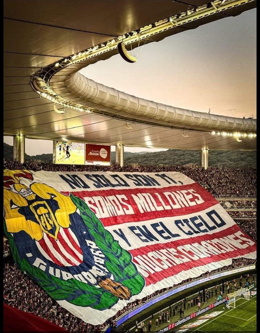 soyel_isra's tweet photo. Frases o ideas para un nuevo telón de la gente para sus @Chivas ? 
@TribunaDeChivas https://t.co/czcqj9mcSF