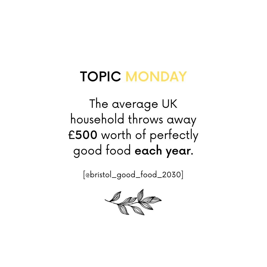 Topic Monday 📣 According to Bristol Good Food, UK households waste £500/year on food 🥬🗑️ At The MAZI Project, we pre-measure ingredients &amp; test recipes to cut waste! ⭐ Learn more on our site 🌎 #mazi #endfoodpoverty