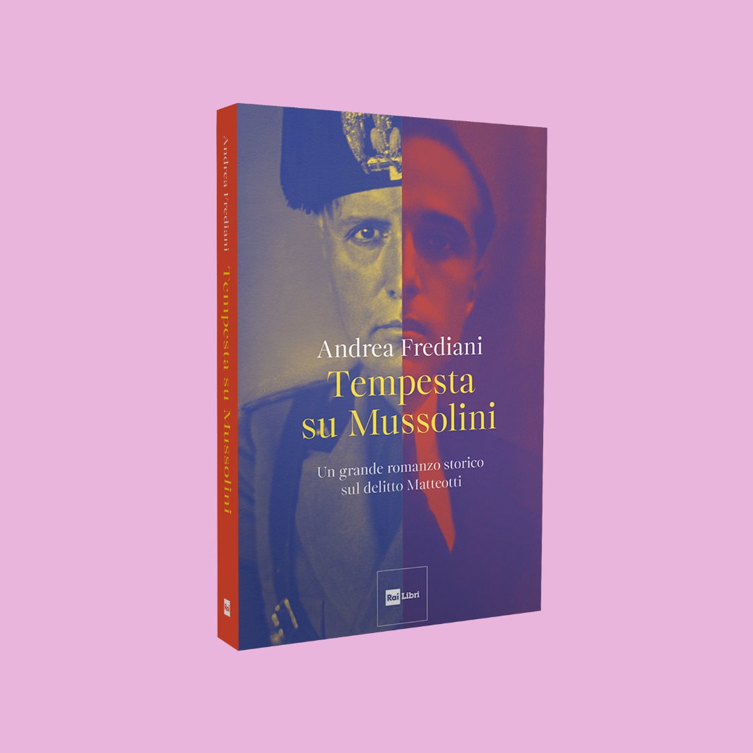 📕 Il delitto Matteotti cento anni dopo. Con “Tempesta su Mussolini” <a href="/RaiLibri/">RAI LIBRI</a>, lo scrittore Andrea Frediani affronta una delle pagine decisive della storia italiana. Il romanzo fa parte della collana “Cristalli Sognanti”.