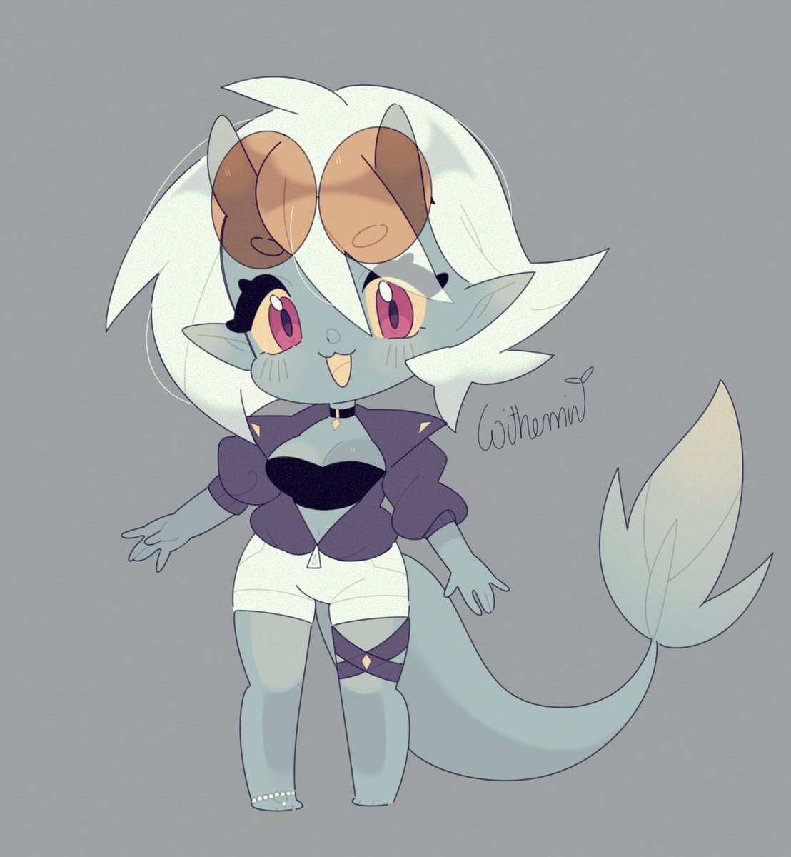 Withermint's tweet image. Smol creature