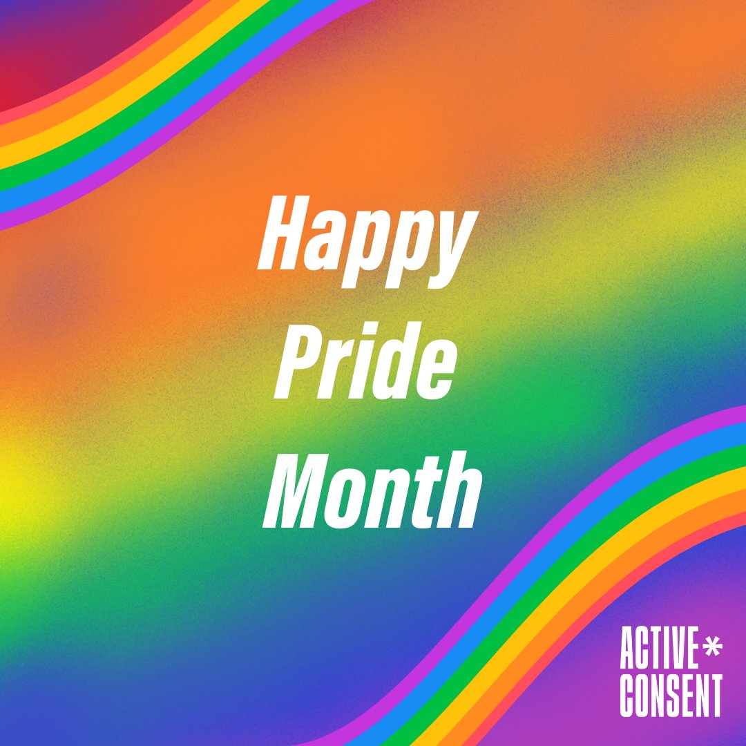 ActiveConsent's tweet photo. π Happy Pride Month from Active* Consent! π We're celebrating love, diversity, and the power of OMFG. Consent is for everyone. Love and consent go hand in hand! πβ¨ #Pride2024 #ActiveConsent https://t.co/7ES9qipzWB