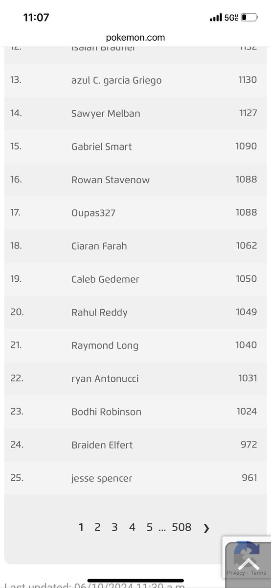 So happy I made it on the front page of the leaderboards feel incredibly blessed to be around the best of best can’t wait for worlds see everyone TIME FOR HAWAII!!!