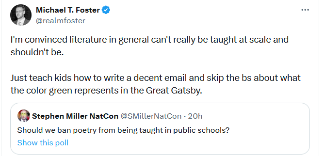 SketchesbyBoze's tweet photo. These people want to strip away everything that makes life worth living—literature, language, art, poetry, passion, beauty—until we live in a bleak utilitarian hell of emails, AI girlfriends and machine-generated movies. https://t.co/yVsskApHHl