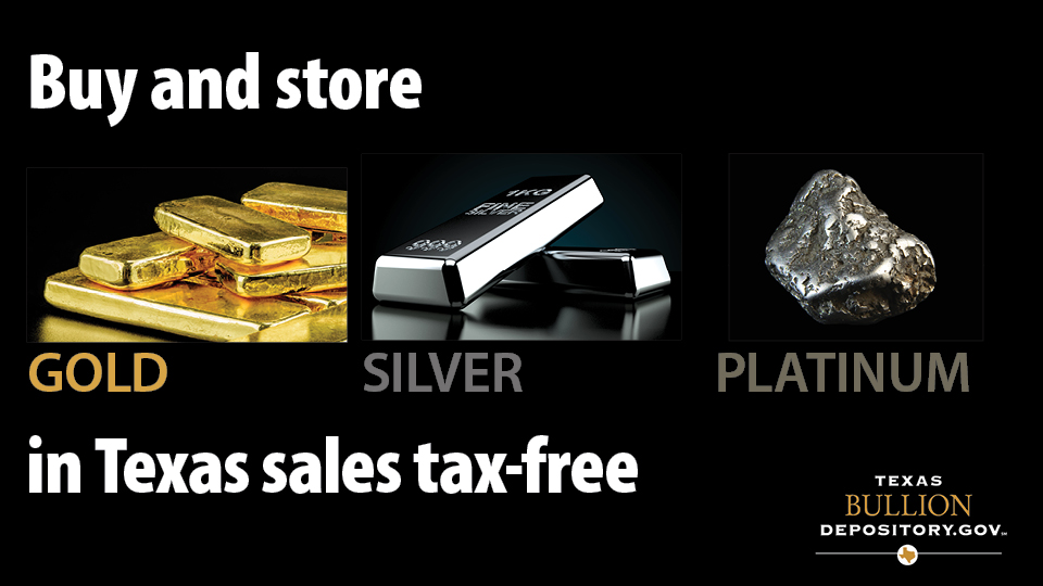 TexasBullionDep's tweet photo. Save money when you buy and store your precious metals in Texas.

Learn more here: https://t.co/fC3I4gA9wi https://t.co/bJ0VHuVN6n