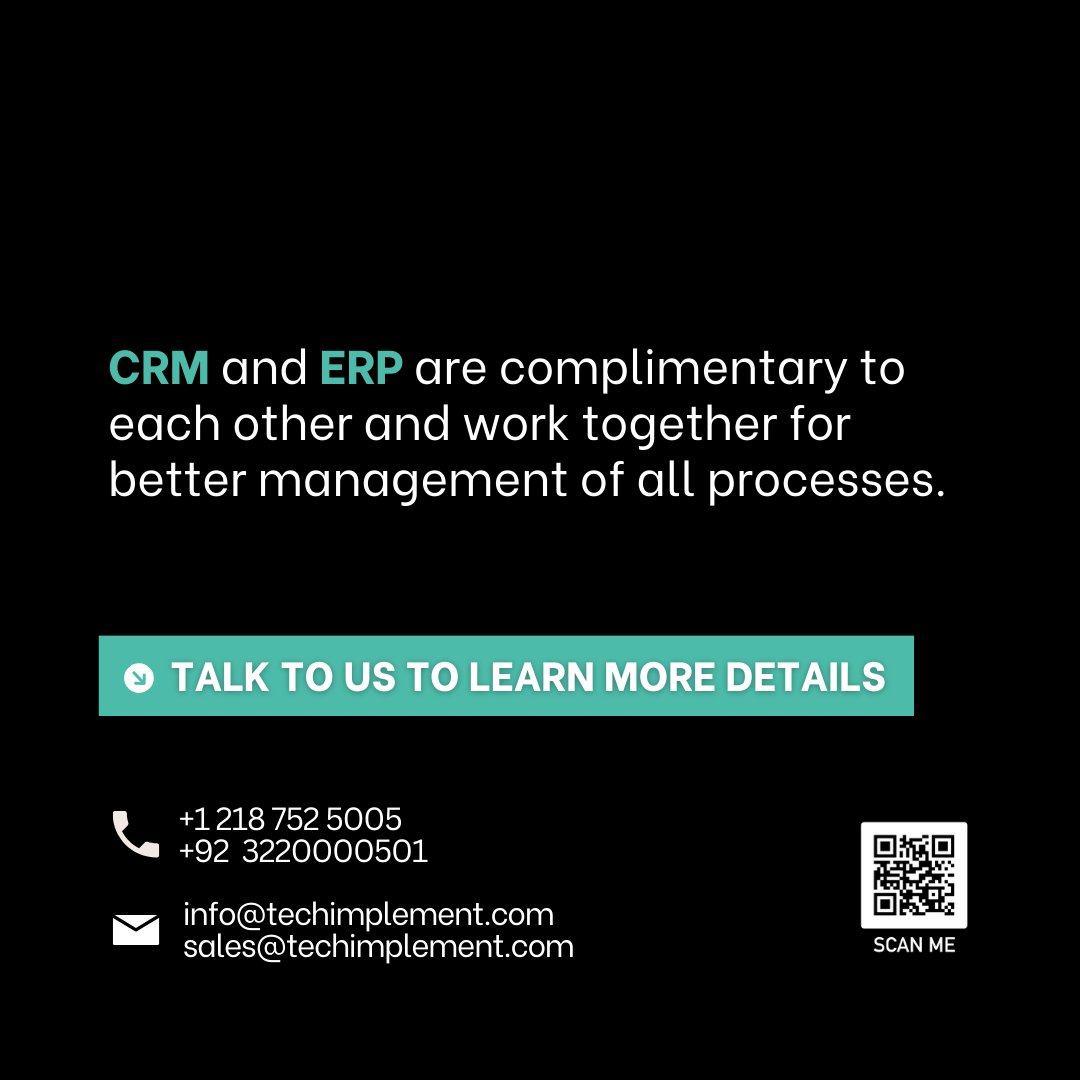 TechImplement's tweet image. CRM and ERP streamlines the entire relationship lifecycle, from inquiry to enrollment, through automation. This empowers sales teams to effortlessly drive more conversions and enhance engagement across all touchpoints.
📞 Talk to Us: +1 218 752 5005
#D365 #CRM #ERP