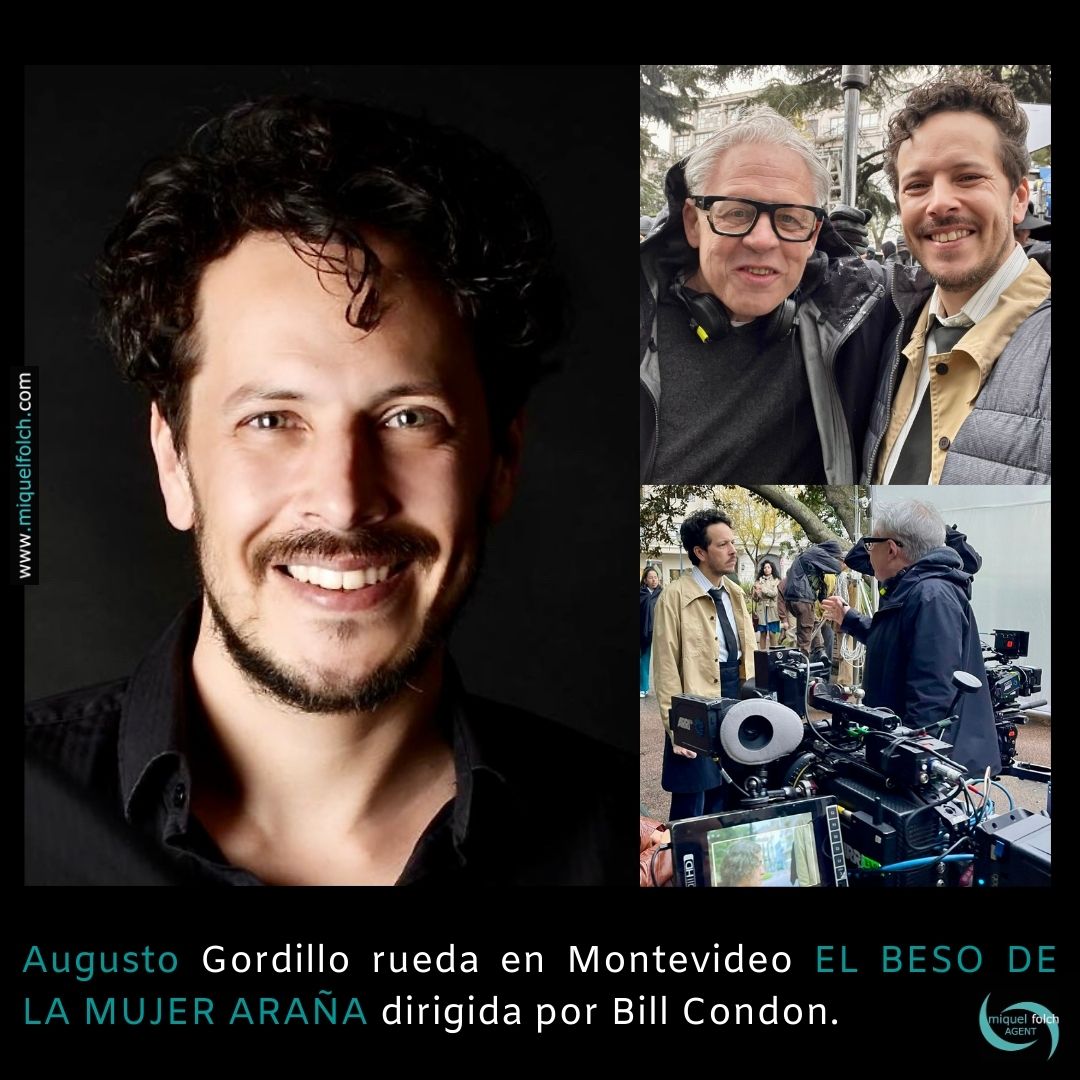 Augusto Gordillo rueda en Montevideo EL BESO DE LA MUJER ARAÑA dirigida por Bill Condon que protagonizan Jennifer Lopez y Diego Luna.
.

miquelfolch.com/augusto_gordil…
.
#actor #actriz #actorslife #teatro #cine #tv #series #miquelfolchagent